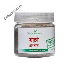 Wazih Organic Macha Clay Mask (100gm)